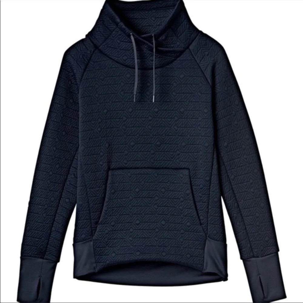Athleta Jacquard Elevation Pullover in Black